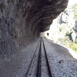 El ferrocarril Odontotos en Grecia